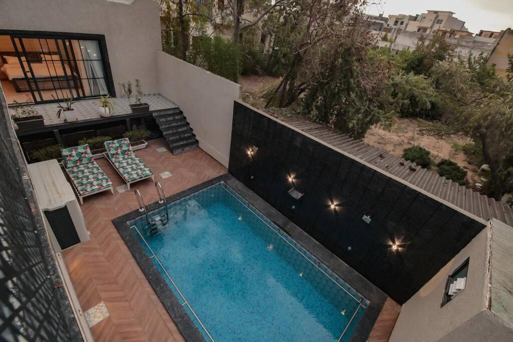 Saiba Outhouse- 4 Bed Room- Pool- Theatre- Partyhall- Garden & Terrace Sitting Area Jaipur Luaran gambar